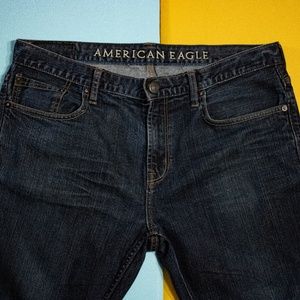American Eagle Dark Wash Skinny Jeans 36/30